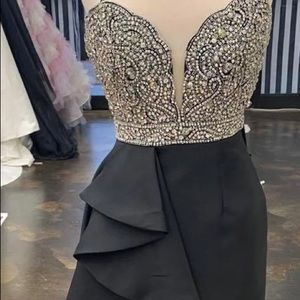 MacDuggal black gown